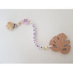 Schnullerkette Motiv "Meerjungfrau"
